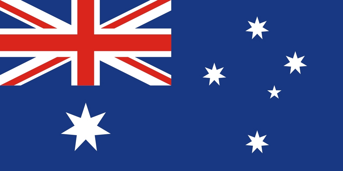 Flaga australii / projekt
