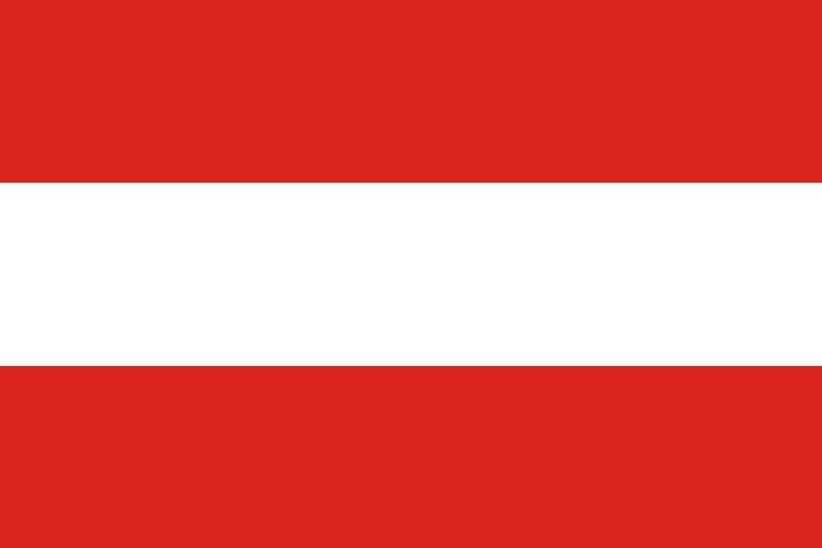 Flaga Austrii / projekt