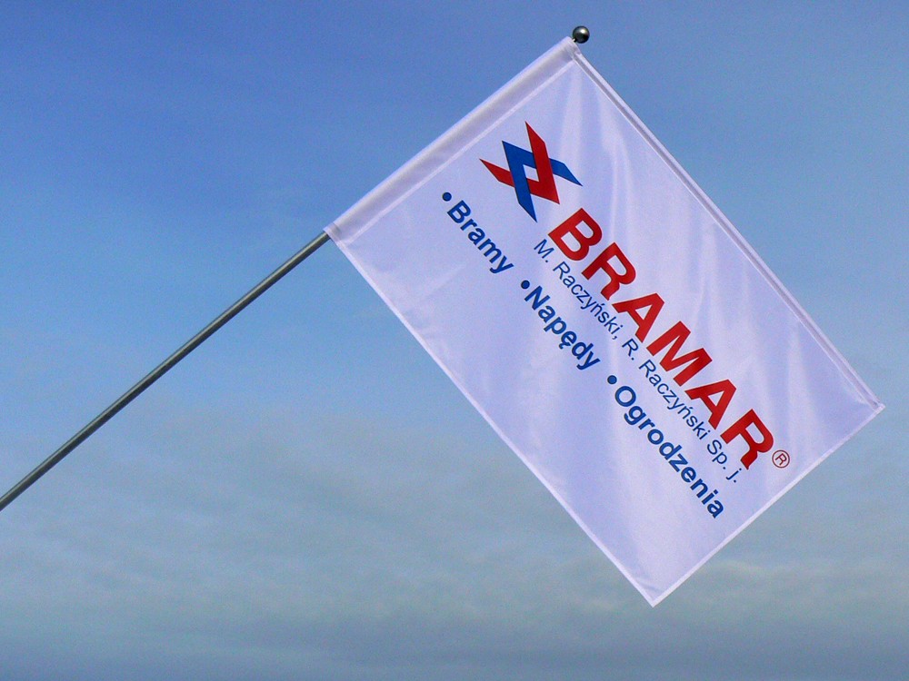 Flaga Bramar / realizacja