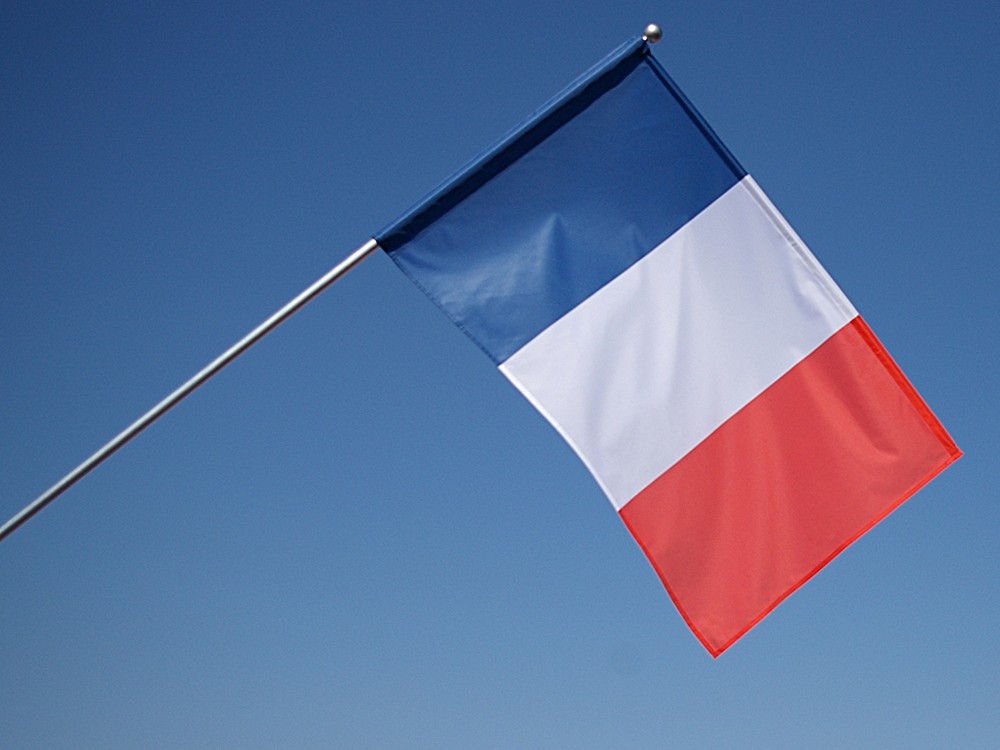 Flaga Francji / realizacja
