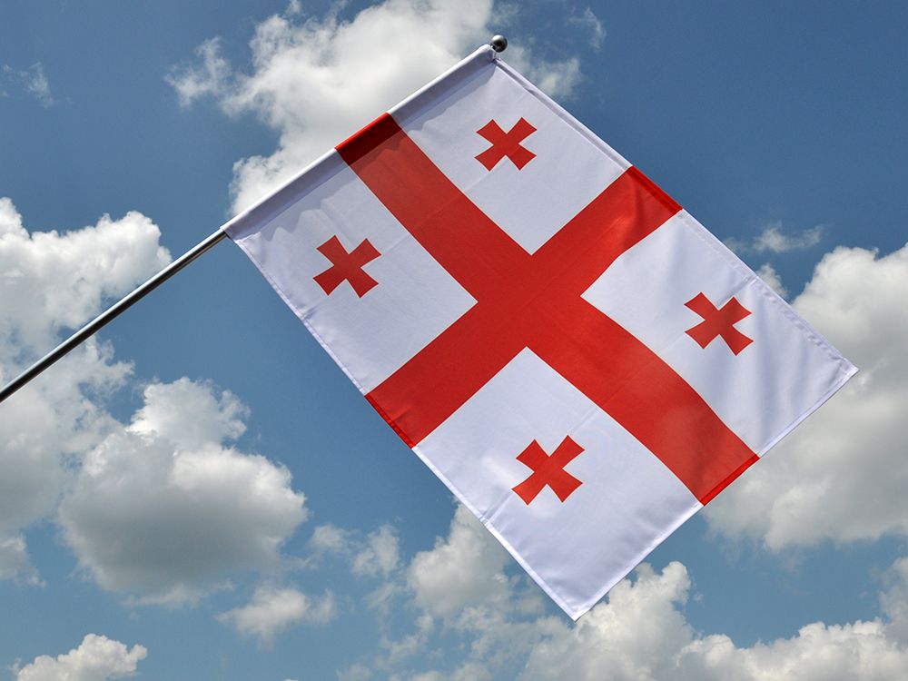 Flaga Gruzji / realizacja
