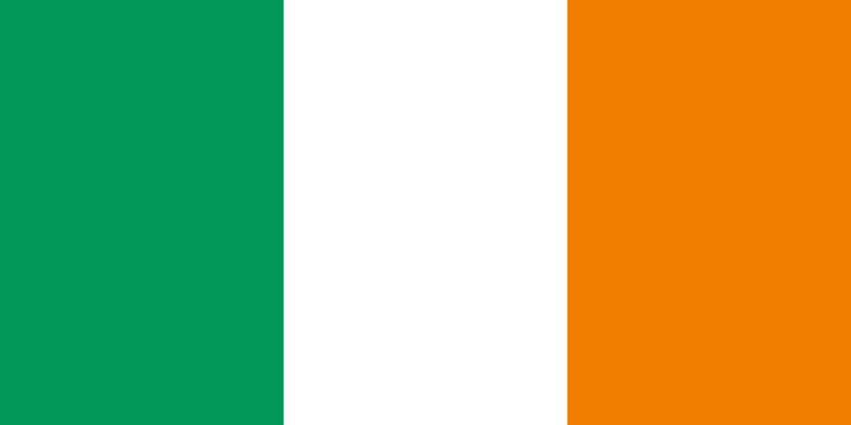 Flaga Irlandii / projekt
