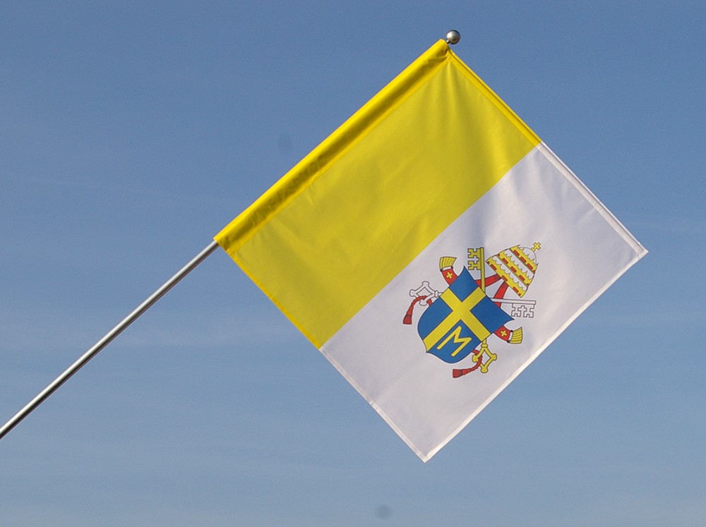 Flaga Jana Pawła II / realizacja