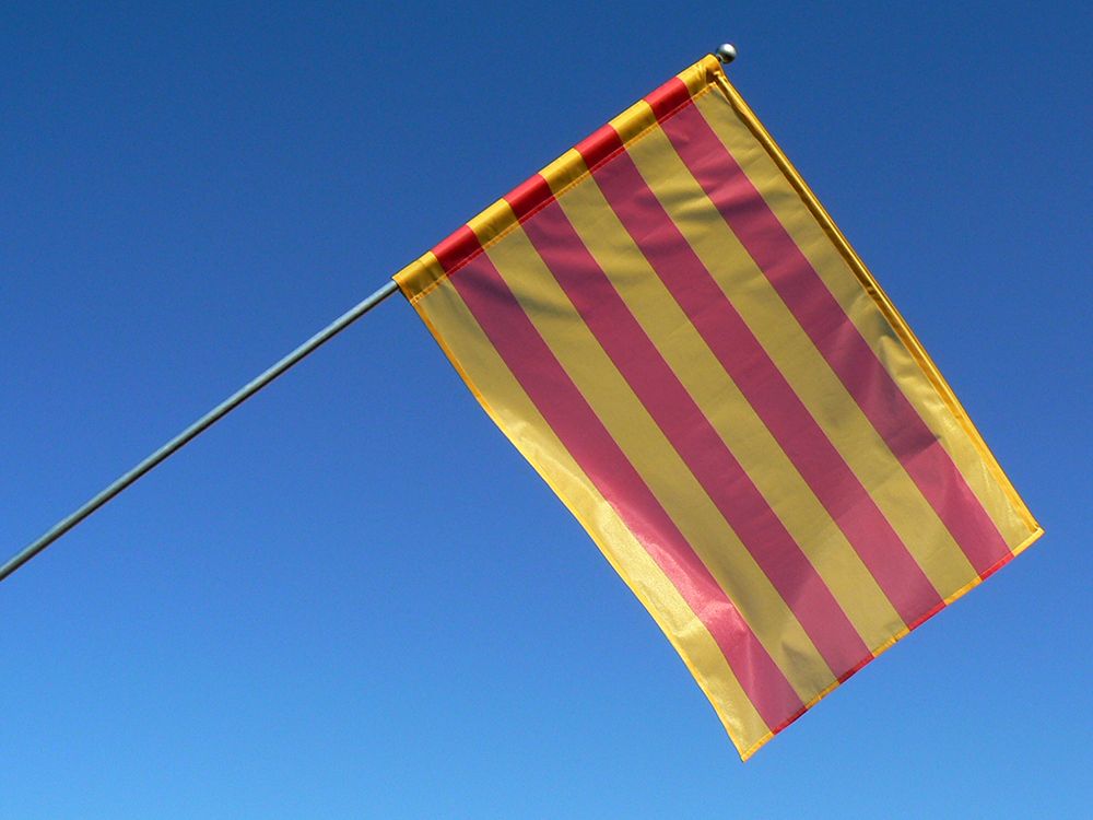 Flaga Katalonii / realizacja