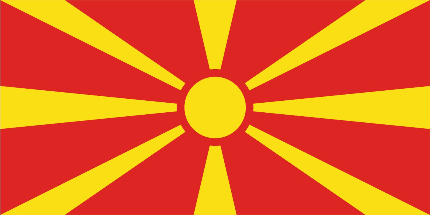 Flaga Macedonii / projekt
