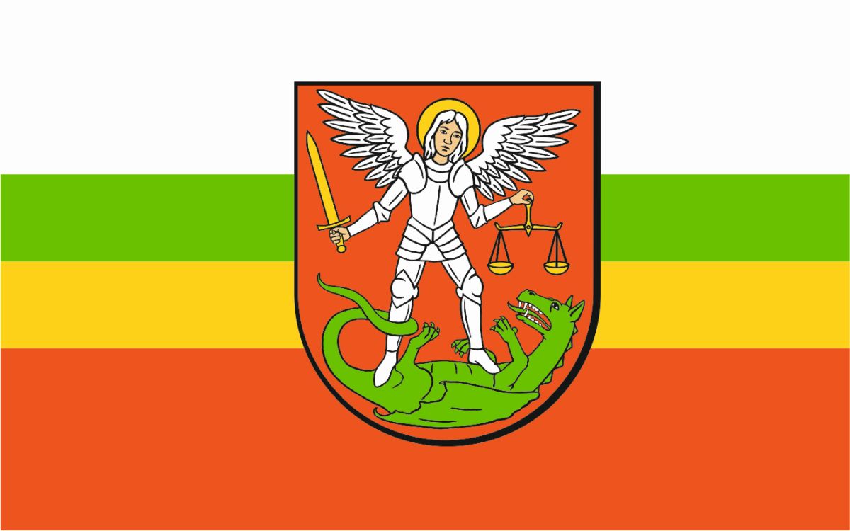 Flaga miasta Biała Podlaska / projekt