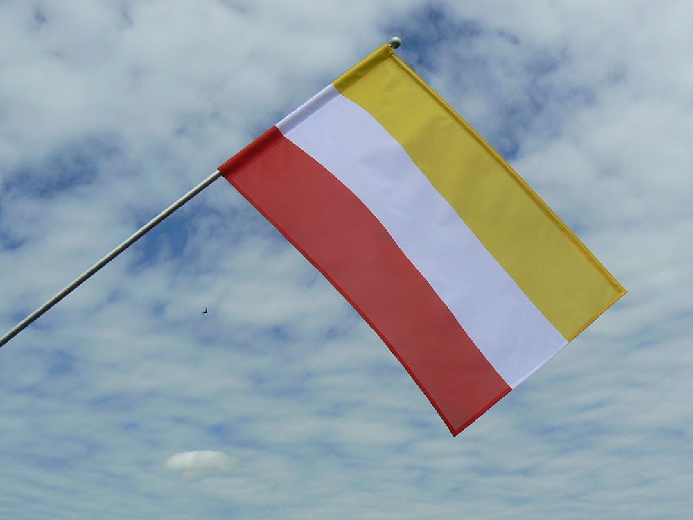 Flaga miasta Bielsko-Biała / realizacja