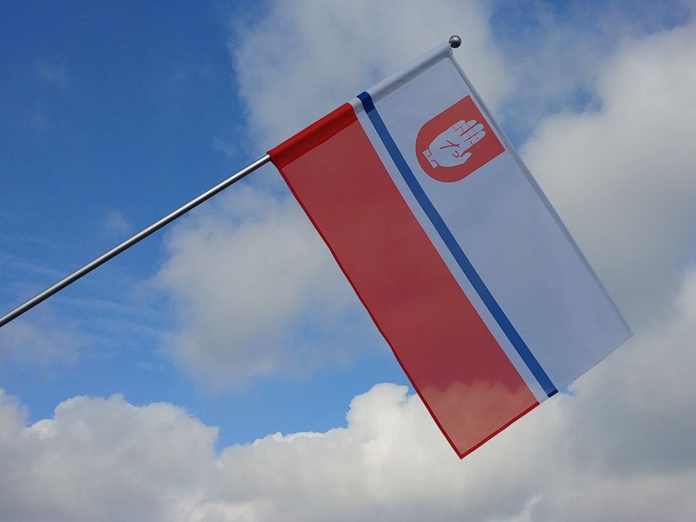 Flaga miasta Brodnica / realizacja