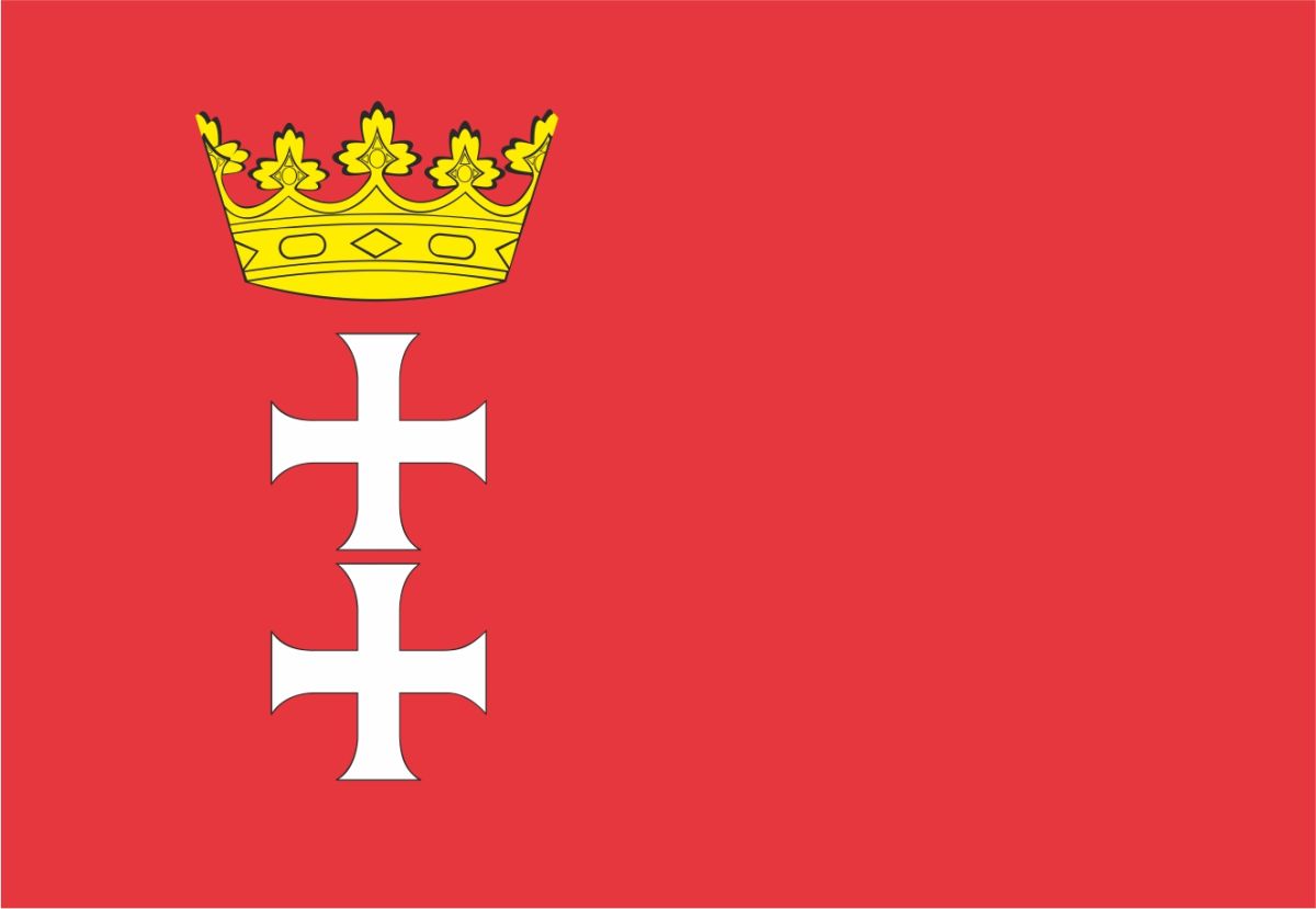 Flaga miasta Gdańsk / projekt