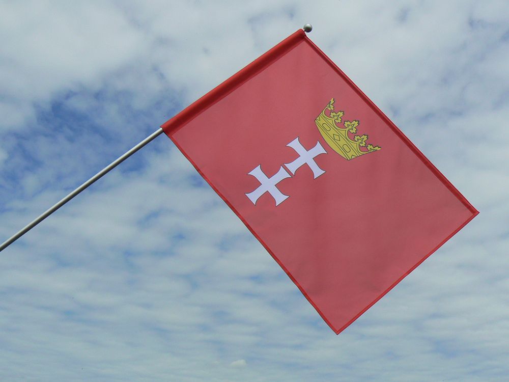 Flaga miasta Gdańsk / realizacja