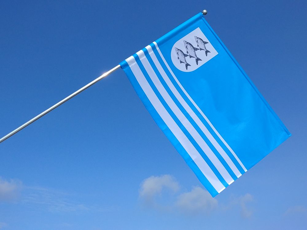 Flaga miasta Giżycko / realizacja