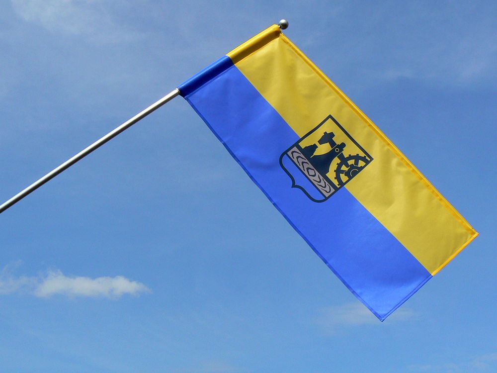 Flaga miasta Katowice / realizacja