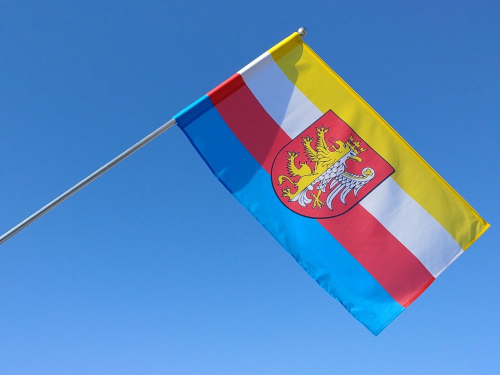 Flaga miasta Krosno / realizacja