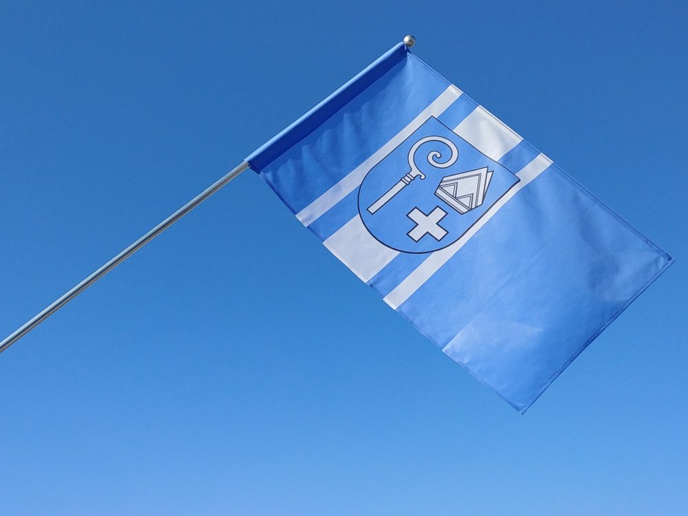 Flaga miasta Kwidzyń / realizacja