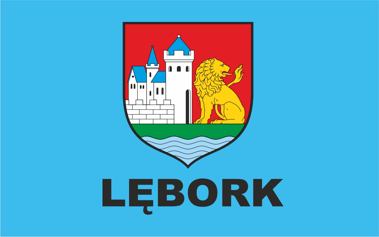 Flaga miasta Lębork / projekt