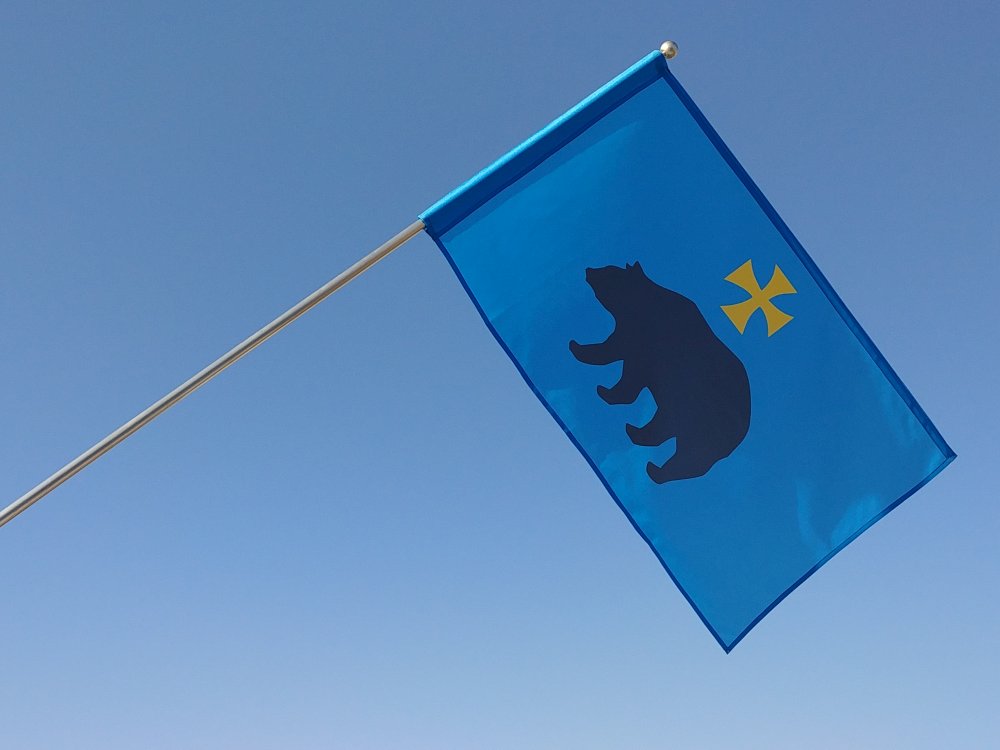 Flaga miasta Przemyśl / realizacja