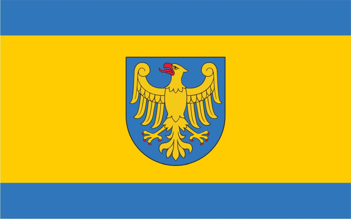 Flaga miasta Pszczyna / projekt