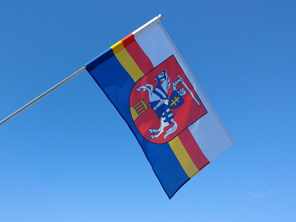 Flaga miasta Puławy / realizacja