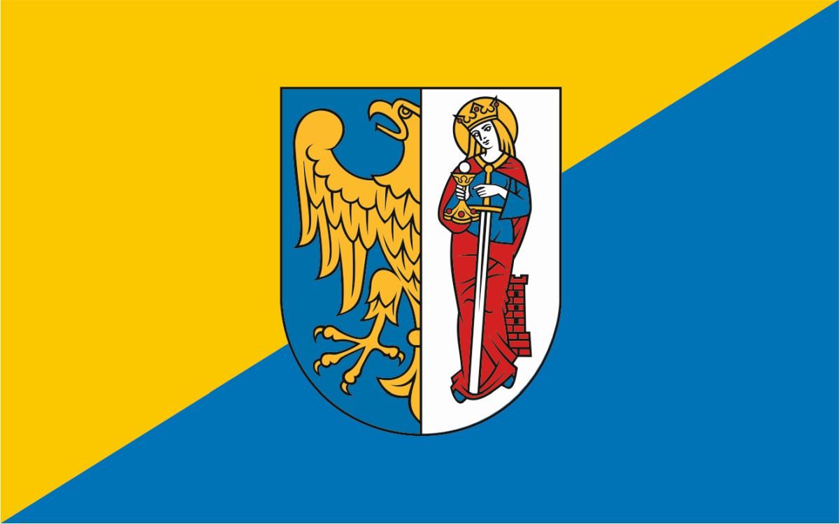 Flaga miasta Ruda Śląska / projekt