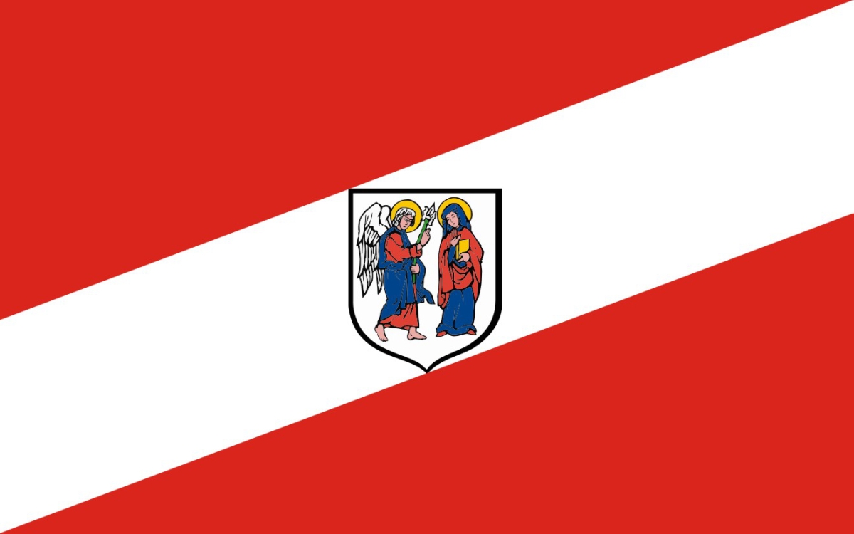 Flaga miasta Supraśl / projekt
