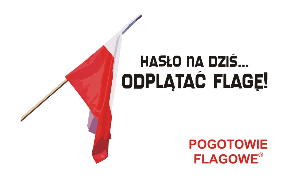 Flaga odplątać flagę / projekt