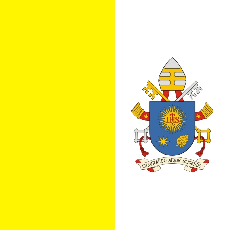 Flaga Papieża Franciszka / projekt