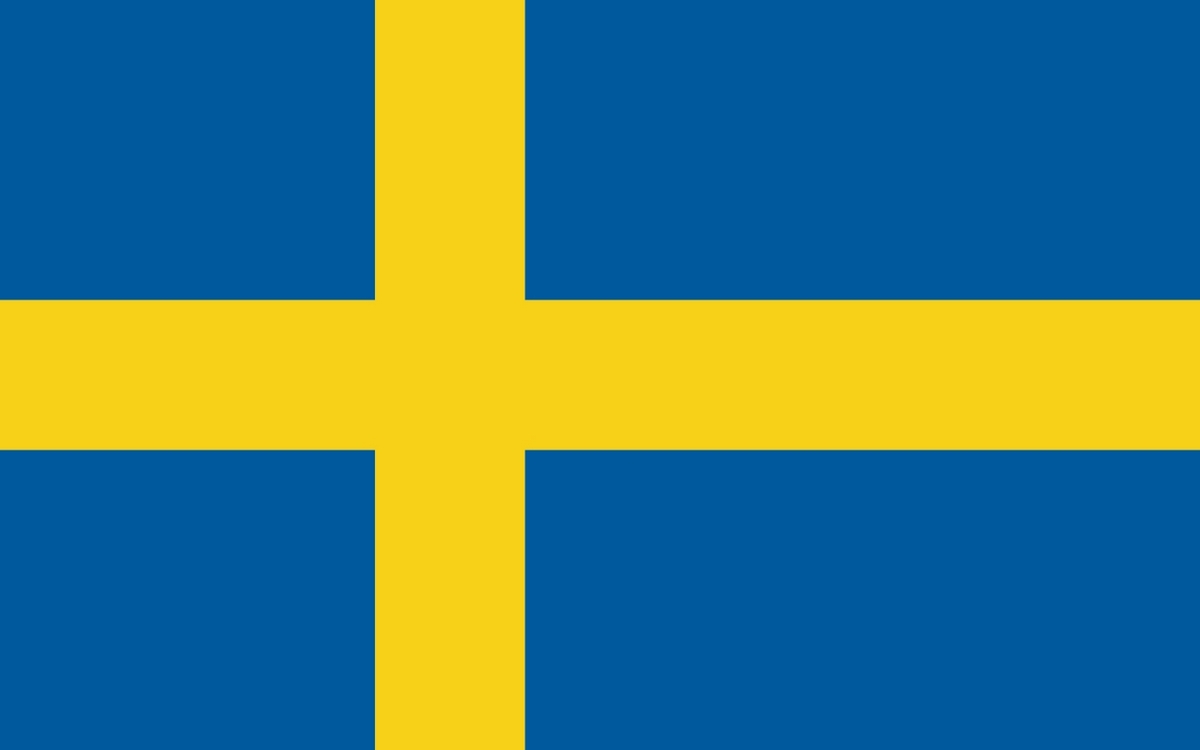 Flaga Szwecji / projekt