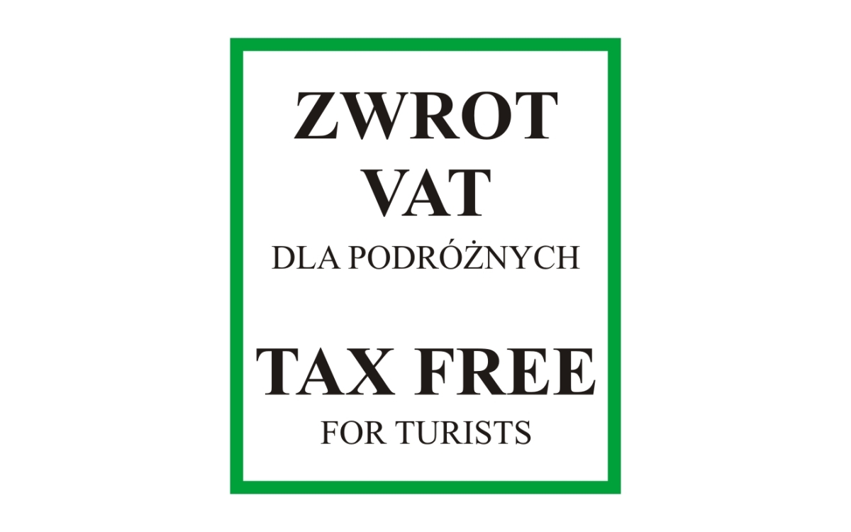 Flaga Tax Free / projekt