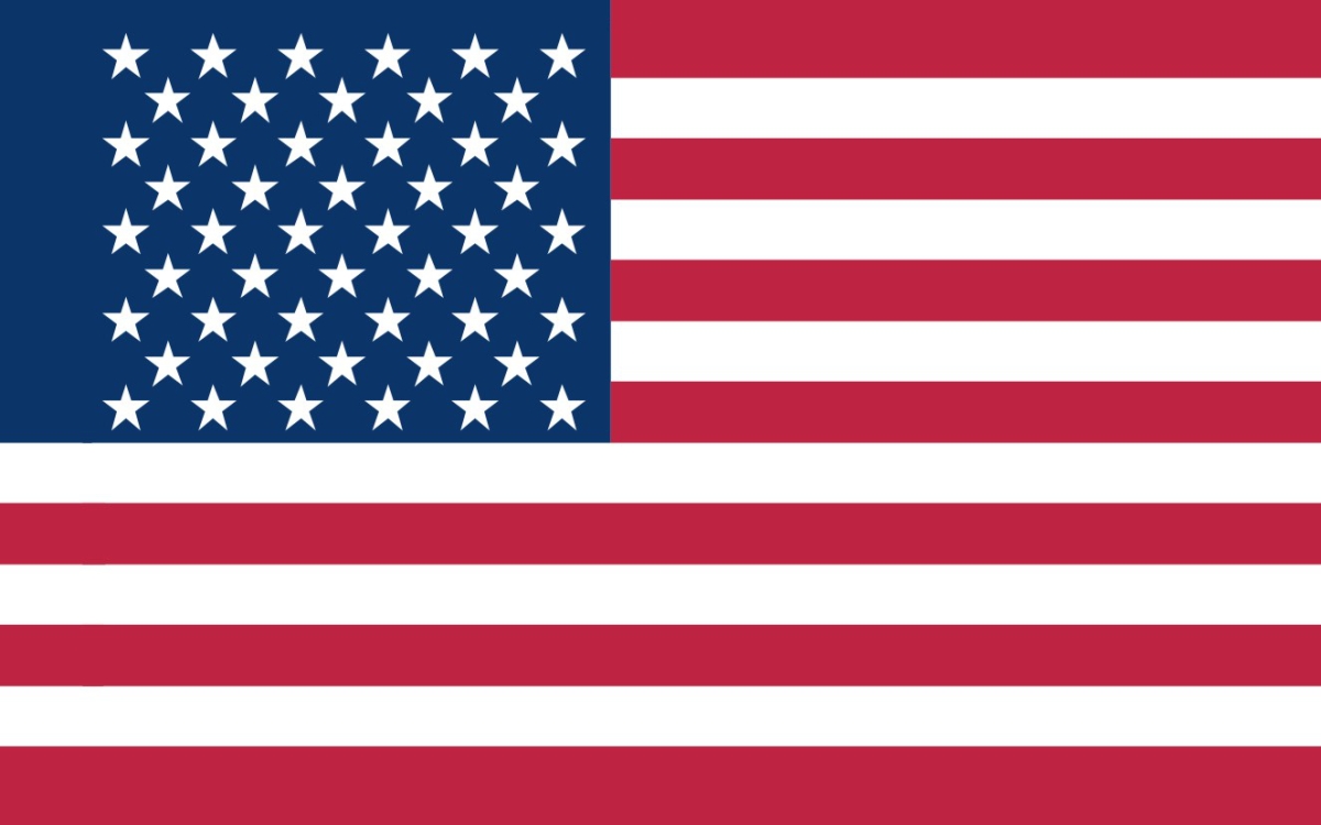 Flaga USA / projekt