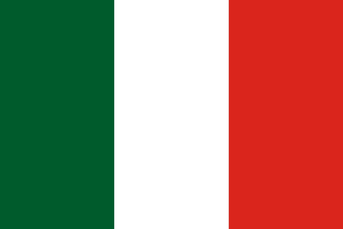 Flaga Włoch / projekt