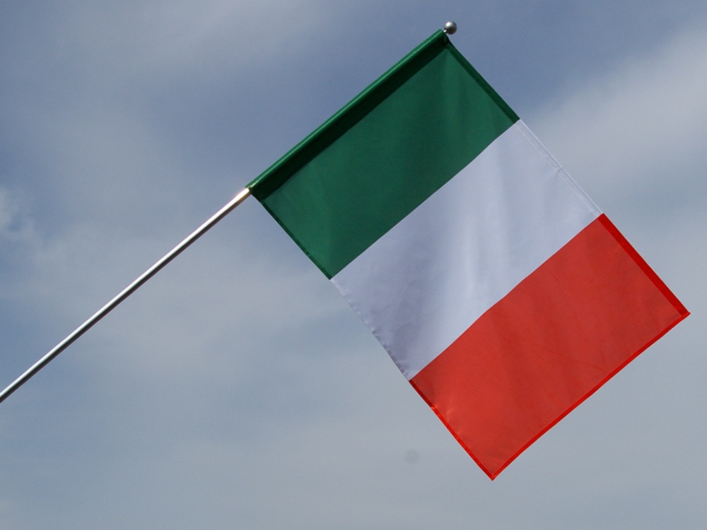 Flaga Włoch / realizacja