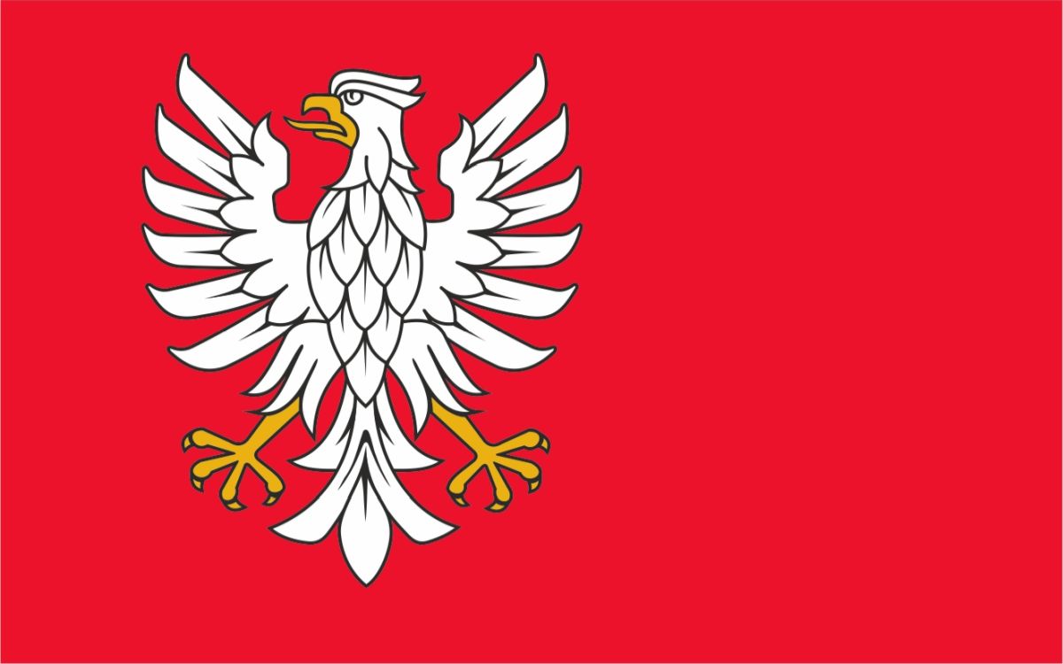 Flaga województwa mazowieckiego / projekt