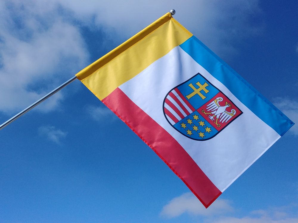 Flaga województwa świetokrzyskiego / realizacja