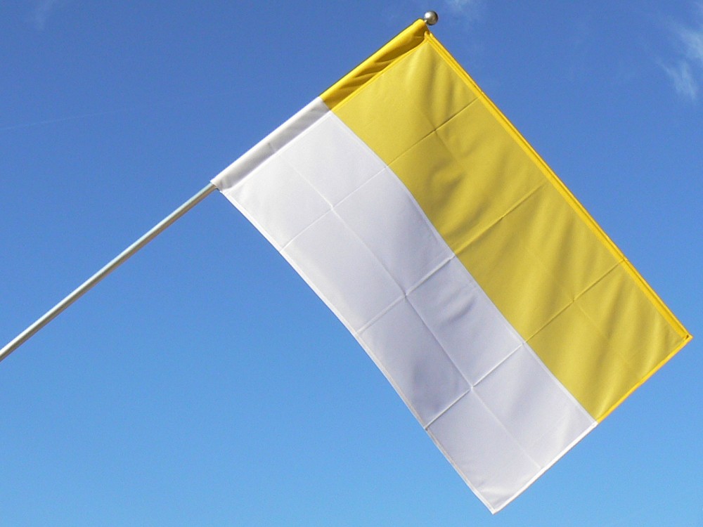 Flaga kościelna 90 x 144 cm (duża standard)
